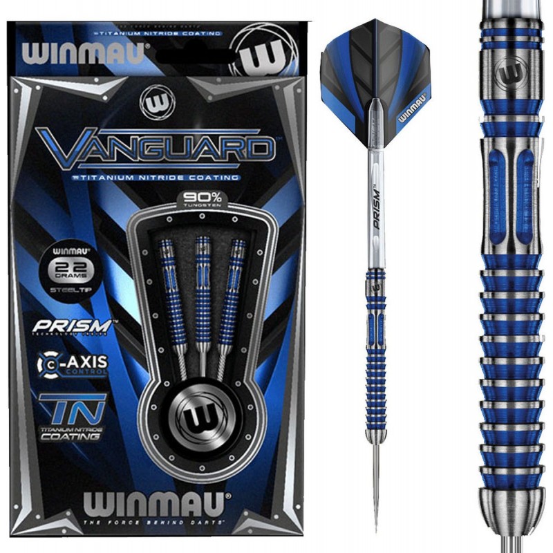 Dardos Bico Aço Winmau Vanguard 90% (1093)