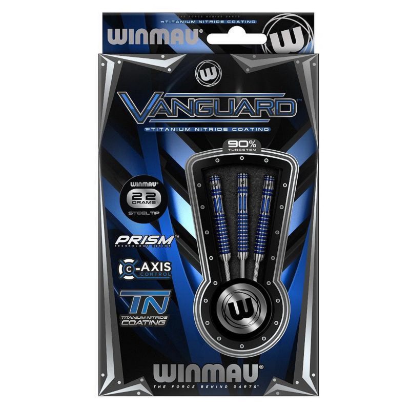 Dardos Bico Aço Winmau Vanguard 90% (1093)