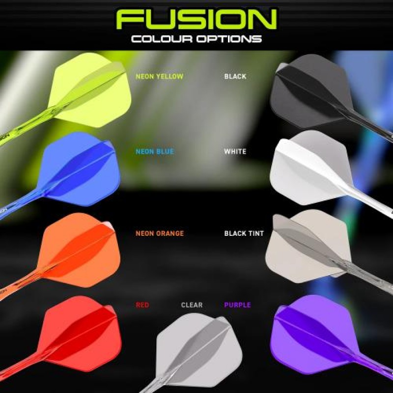 Voadores Winmau Fusion Flight & Shaft Vermelho