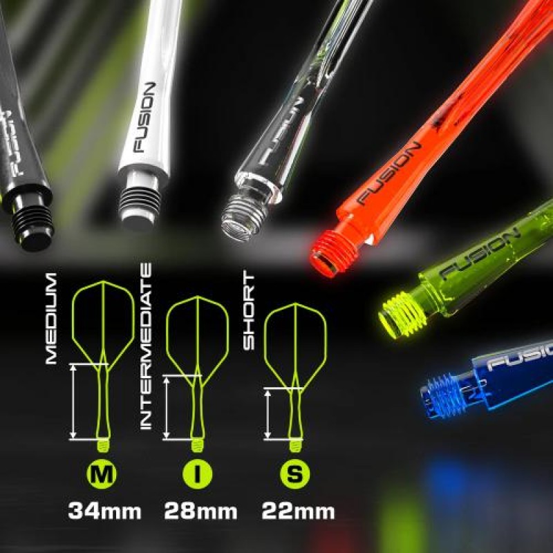 Voadores Winmau Fusion Flight & Shaft Clear