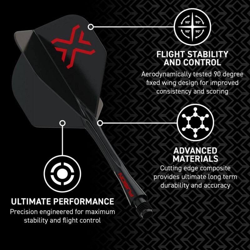 Voadores Winmau Fusion Blade X  Flight & Shaft