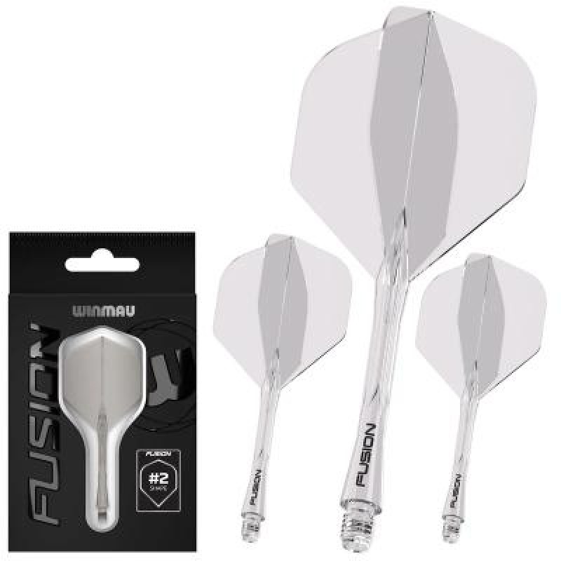 Voadores Winmau Fusion Flight & Shaft Clear