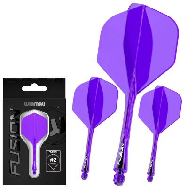 Voadores Winmau Fusion Flight & Shaft Purple