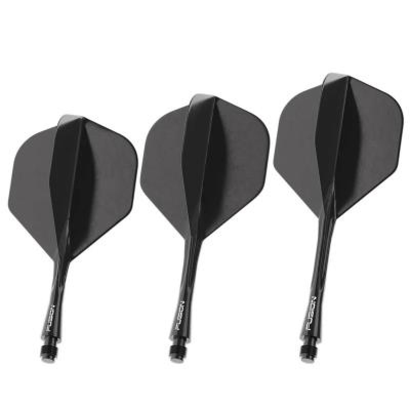 Voadores Winmau Fusion Flight & Shaft Preto